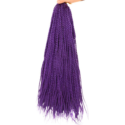 Full Star 30 Strand Pre-Twist Crochet Braids | Senegalese Twist | Ombre
