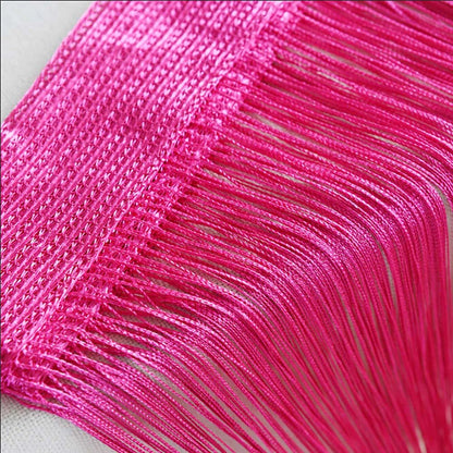 50cm X 200cm Thread Curtains Screen Ribbon String Divider Blind.