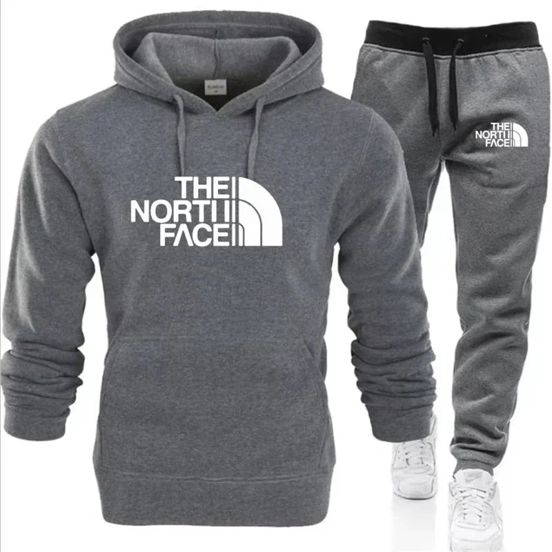 2025 Autumn/Winter Hoodie Set - Fashionable Trendy Print Style.