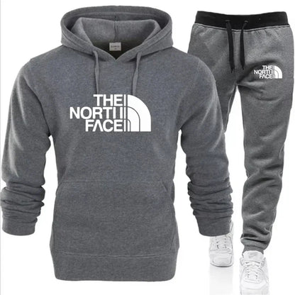 2025 Autumn/Winter Hoodie Set - Fashionable Trendy Print Style.