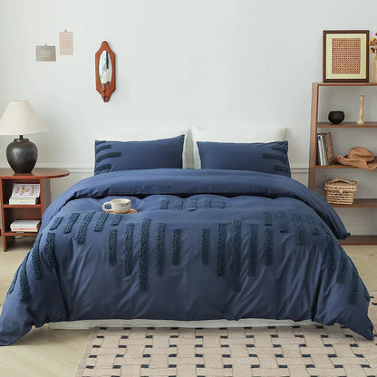 100% Cotton 3Pcs Complete Bedding Set