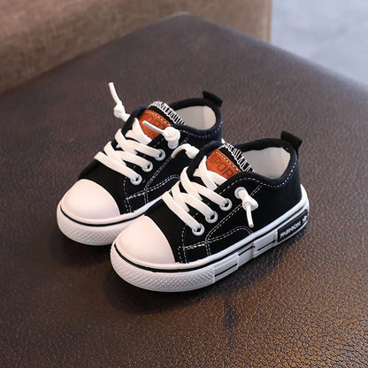 2025 New Children's Canvas Shoes, Fashion Baby Board Shoes, Girls' Breathable Shoes Boys' Casual Shoes.