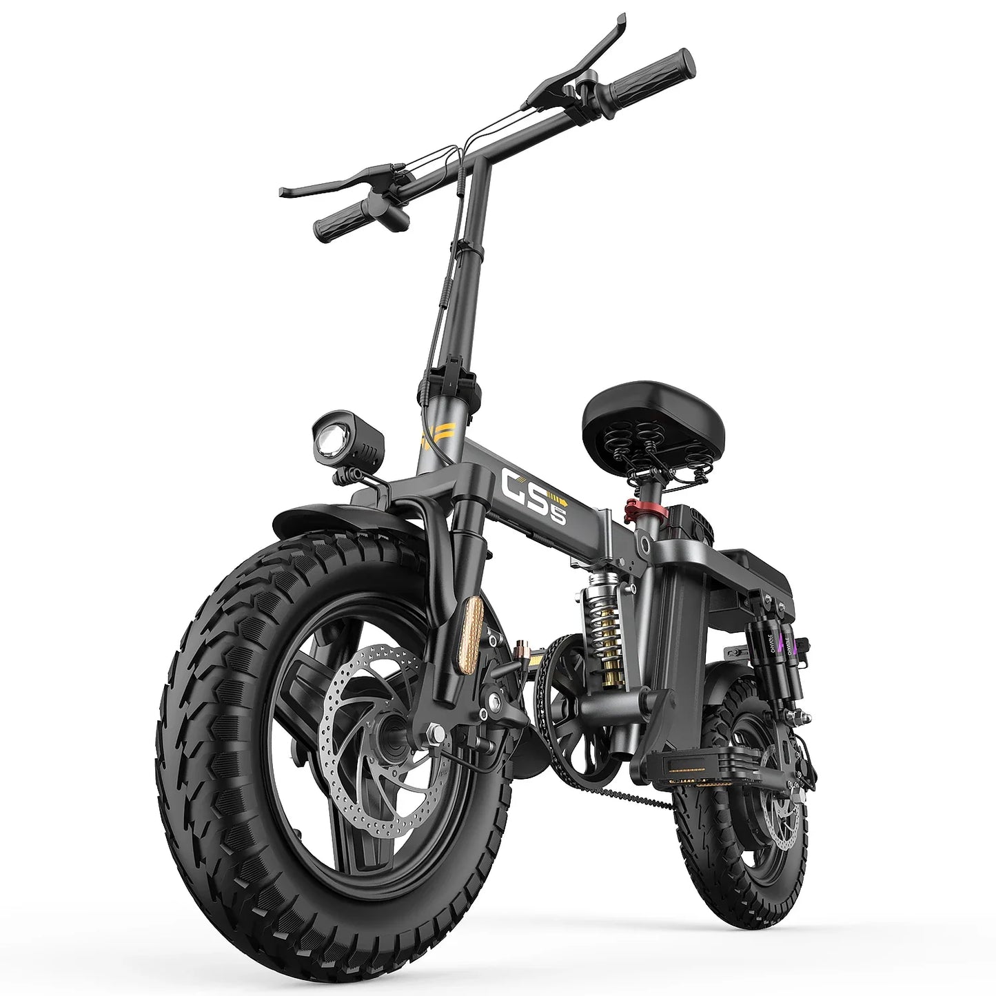 UPlee GE5 Adults Electric Bike 750W Peak Motor 48V 15AH Removable Battery Electric Bicycle 14 Inch Folding Urban leisure e bike
