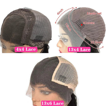 Double Drawn Kinky Curly HD Lace Frontal Wig | High Density Human Hair