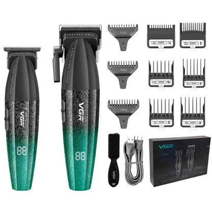 VGR Hair Clipper Professional 9000RPM Hair Cutting Machine, Face Shaver, Reciprocating Beard Trimmer, Hair Trimmer for Men V-640 S3.
