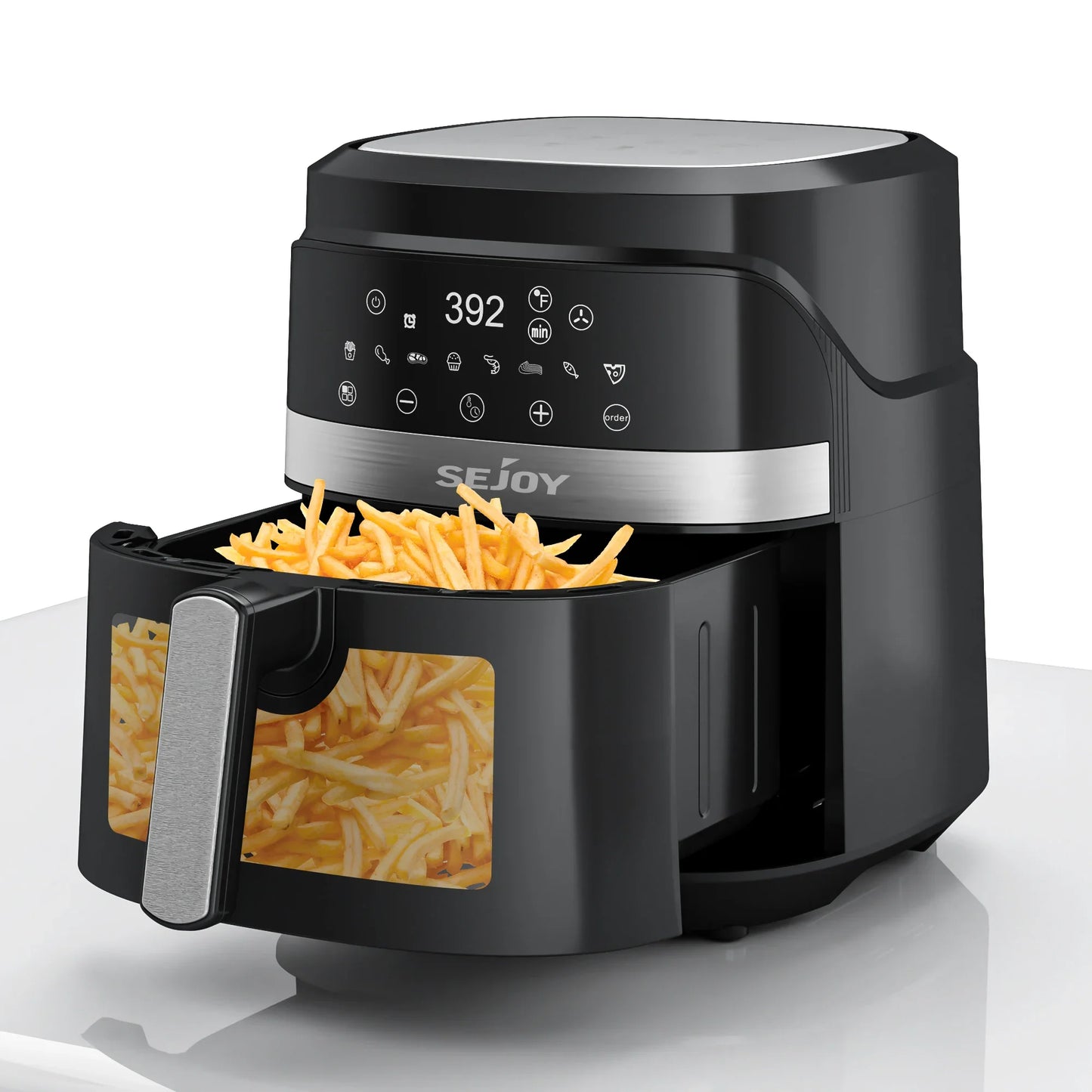 Air fryer 8-in-1,6L  Electric Oven Oilless Cooker Keep Food Warm