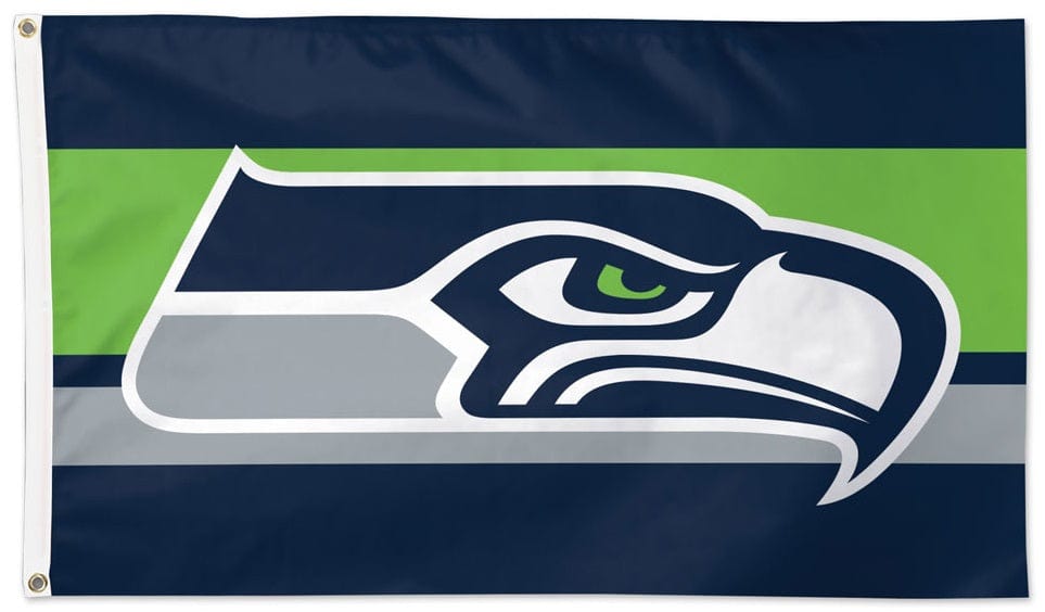 Seattle Seahawks Flag 3x5 Home Stripe