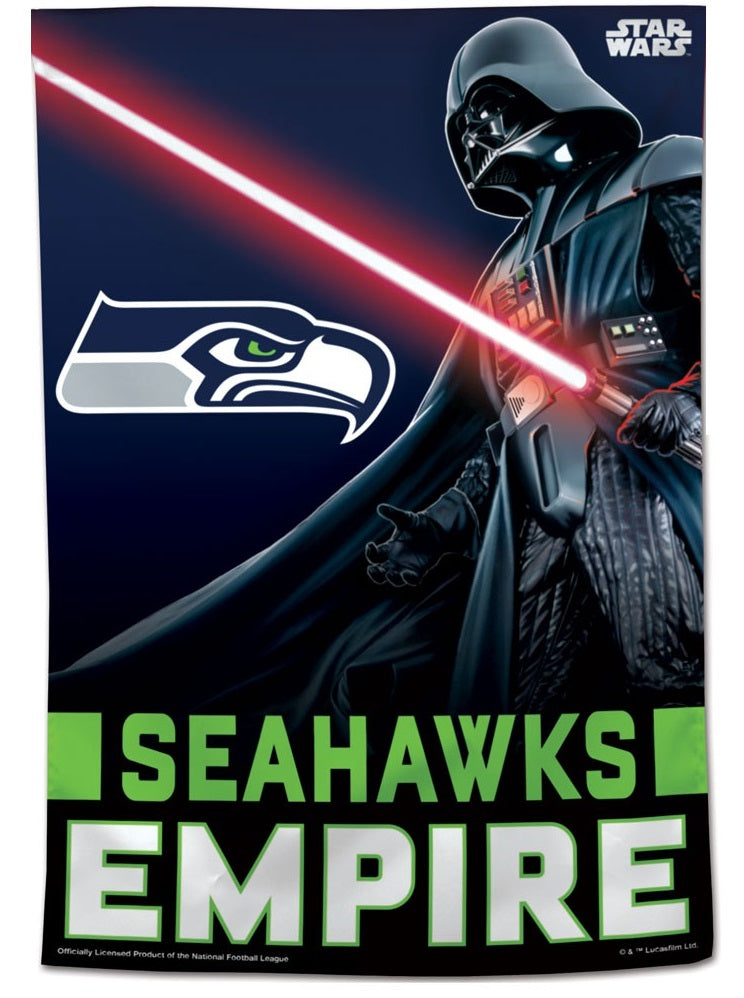 Seattle Seahawks Flag Star Wars Empire House Banner