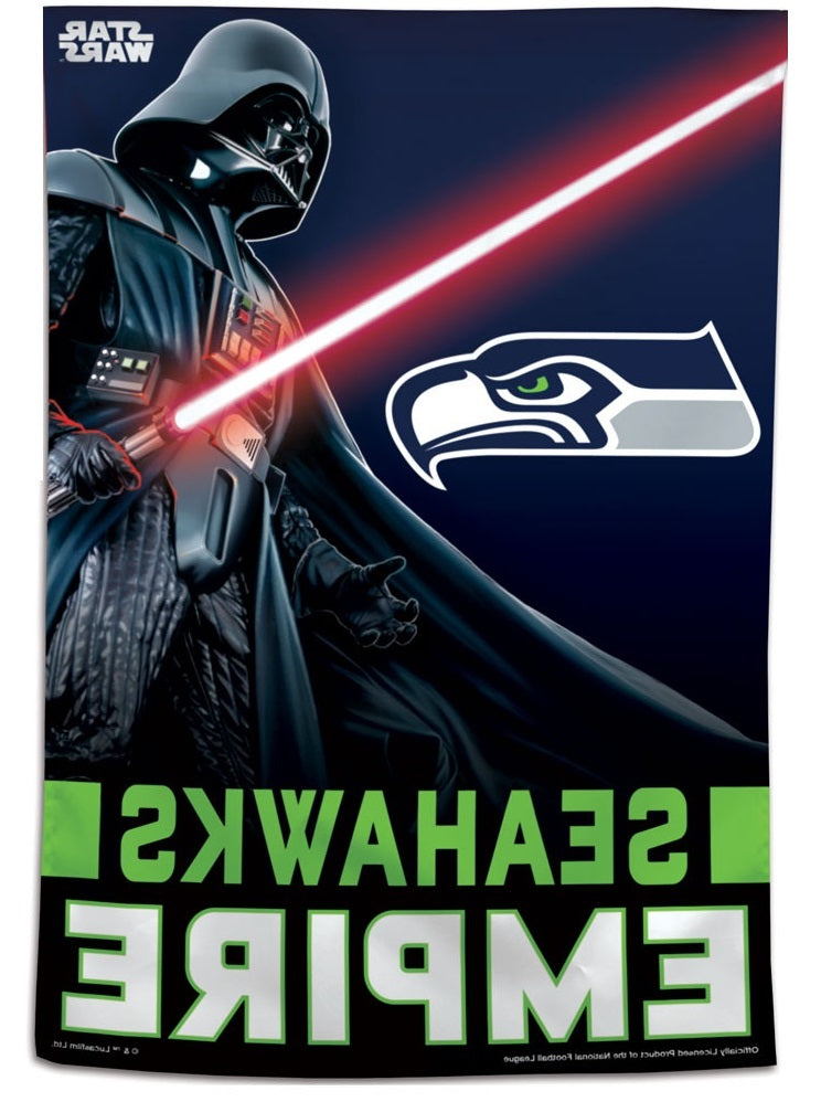Seattle Seahawks Flag Star Wars Empire House Banner