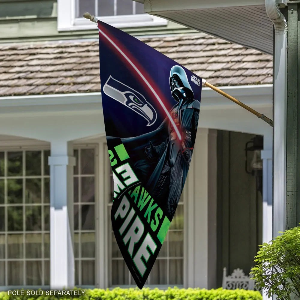Seattle Seahawks Flag Star Wars Empire House Banner