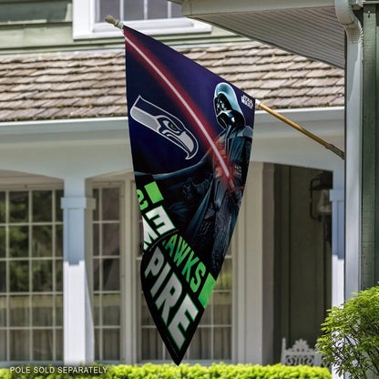 Seattle Seahawks Flag Star Wars Empire House Banner
