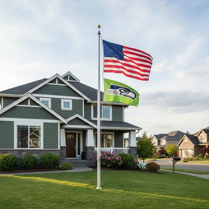 Seattle Seahawks Green 3x5 Flag