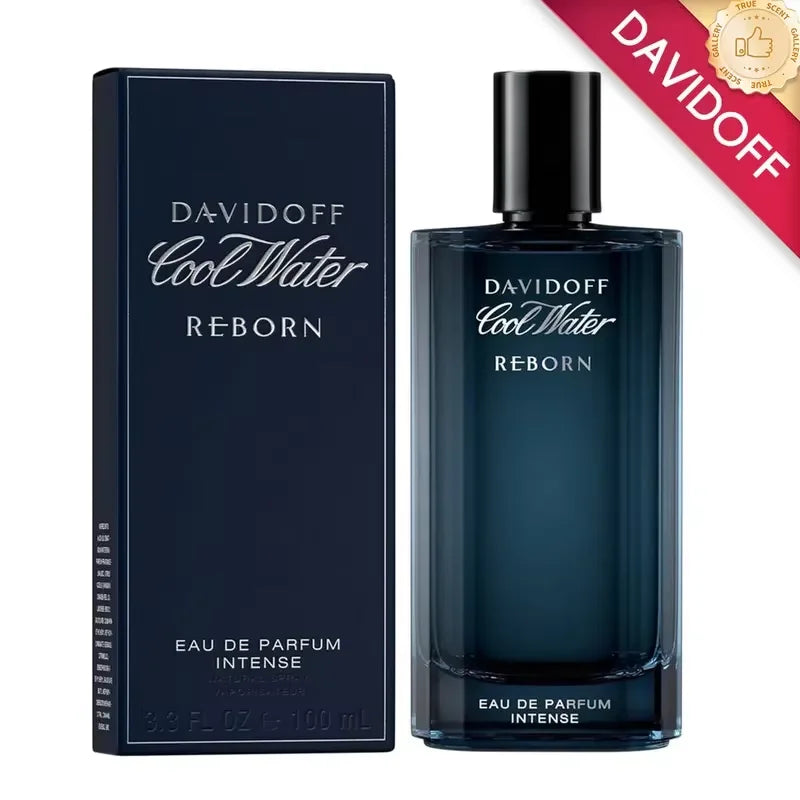 Davidoff Cool Water Eau de Toilette Aromatic Men's Cologne With Notes of Coriander Mint Lavender Amber Long Lasting Fragrance.