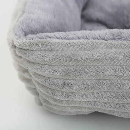 Bed for Dog, Cat, Pet  Plush Kennel, Medium, Small Dog Sofa Bed Cushion, Pet Calming Dog Bed .