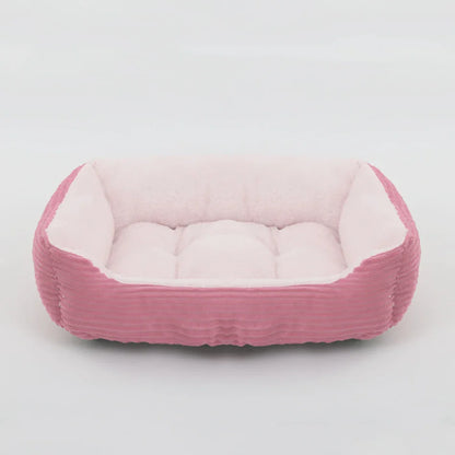 Bed for Dog, Cat, Pet  Plush Kennel, Medium, Small Dog Sofa Bed Cushion, Pet Calming Dog Bed .