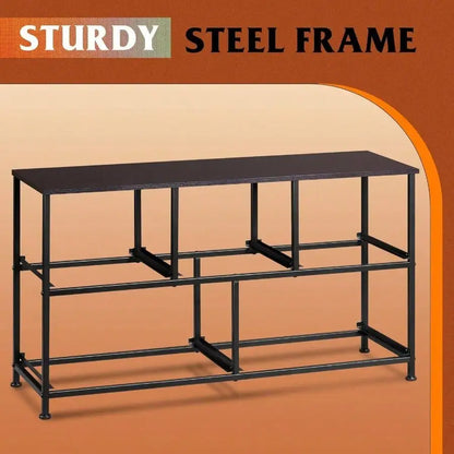 5-Drawer Fabric Dresser – Wide Storage Organizer with Bins for Bedroom.