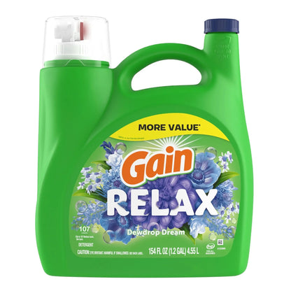 Liquid Laundry Detergent,  154 fl oz, 107 Loads.