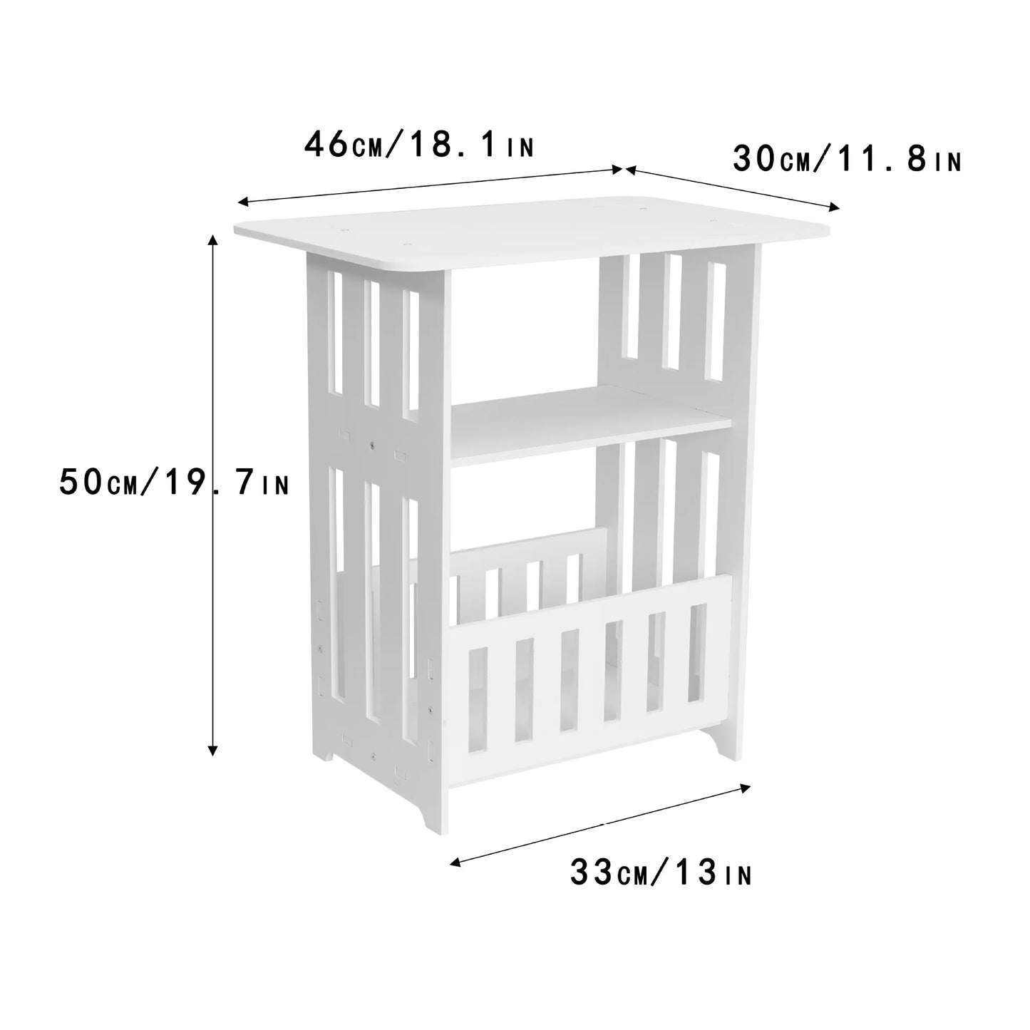 Nordic Storage  Coffee Table, Bedside Cabinet, Mini End Table for Living Room Bedroom