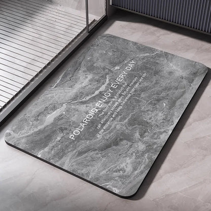 Bath Mats Bathroom  Anti Slip Floor Mat Quick Dry Shower Toilet Rug