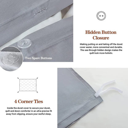 100% Cotton 3Pcs Complete Bedding Set