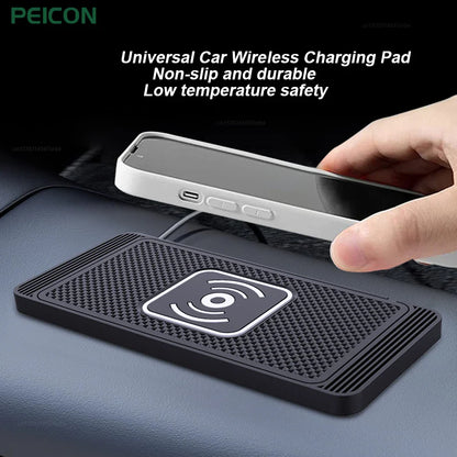 Wireless Charger for Iphone 16 15 15 Pro Max 14 13 12 X Samsung S24 S23, Wireless Car Charger