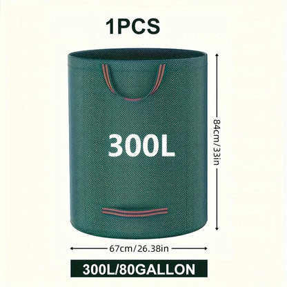Heavy-Duty Garden Waste Bags - Reusable  Bags  Industrial Fabric and Handles