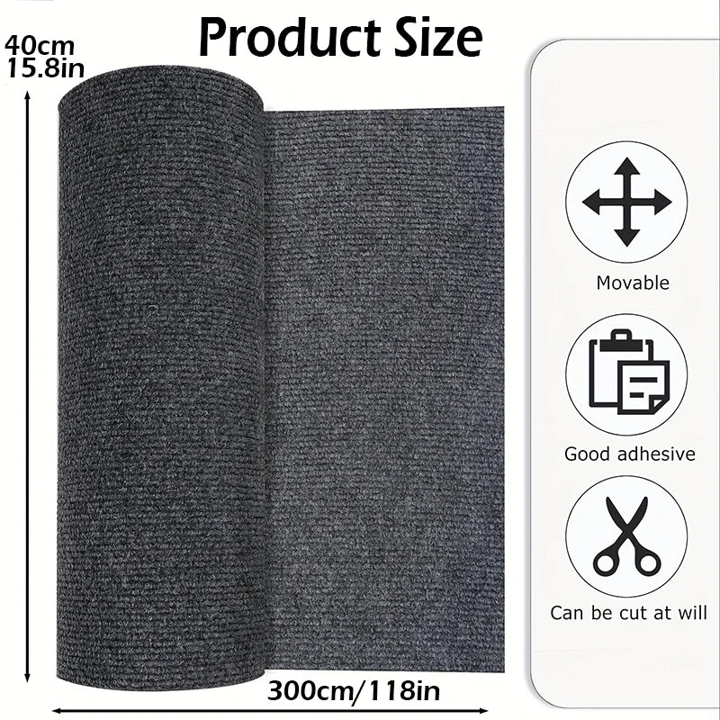 40cmX3m Kitchens, Bedroom Rug Water Uptake, adhesive  Bathroom Rugs Solid Color