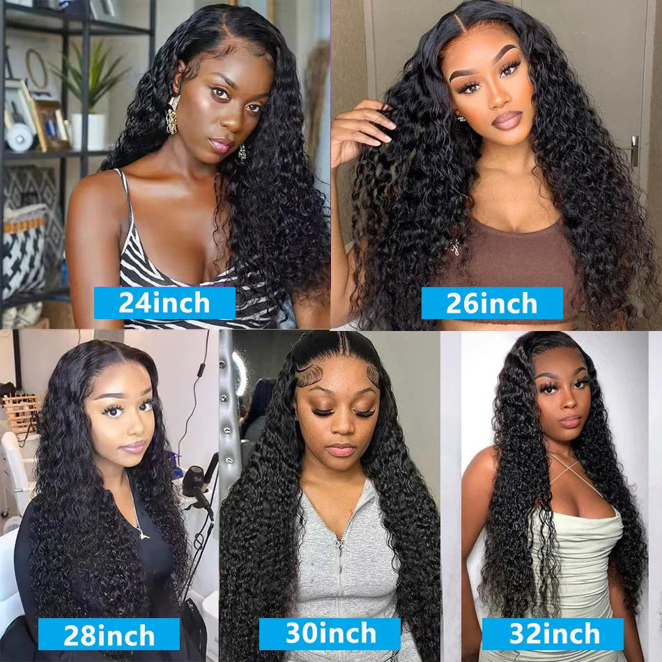 26inch Jerry Curly Human Hair Bundles, 100% Brazilian Raw Human Hair ,1/3/4 Bundles for Women 10A Thick Bundles.