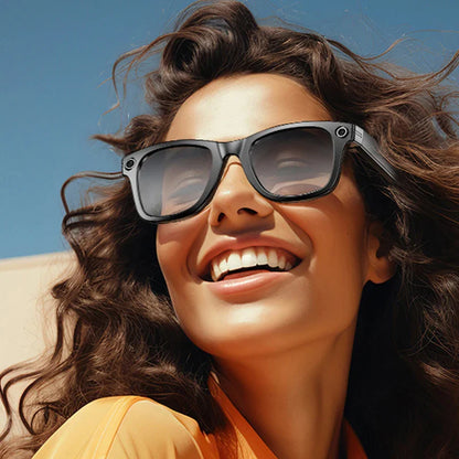 2026 New Upgrade Smart Glasses, With Camera, Video Recording, AI Photo Recognition, Bluetooth Call, Translation Voice, Sunglasses Man.