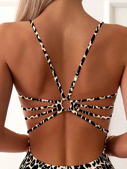 Sexy Leopard Swimwear 2026 Women's Swimsuit One Piece Bathing Suit Woman  Bodysuit.