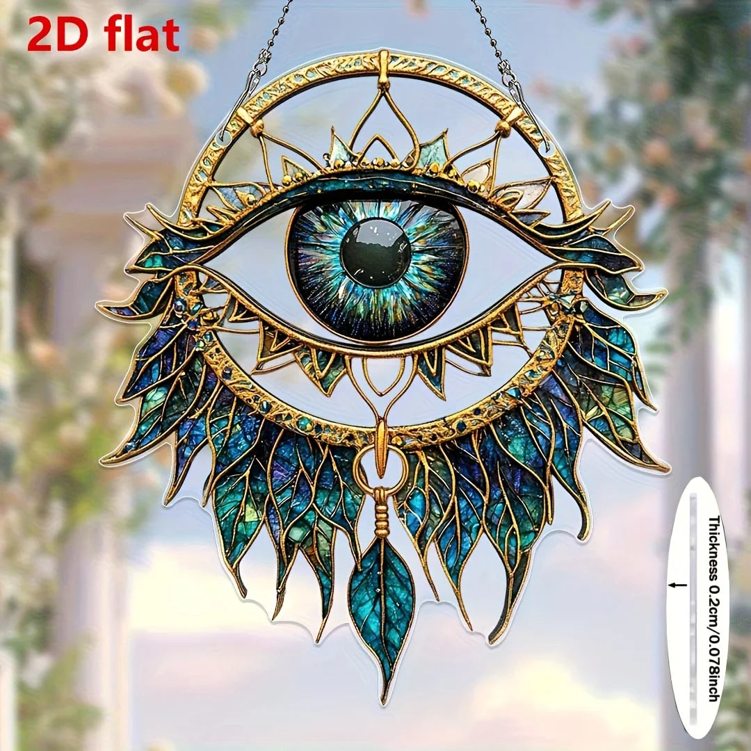 1PcEvil Eyes Hanging Decoration Wind Chime Ornament.
