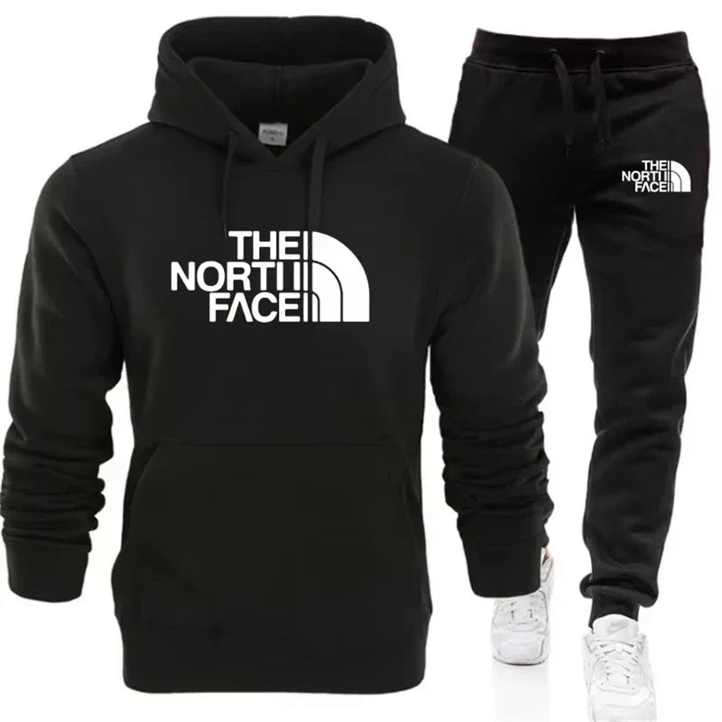 2025 Autumn/Winter Hoodie Set - Fashionable Trendy Print Style.
