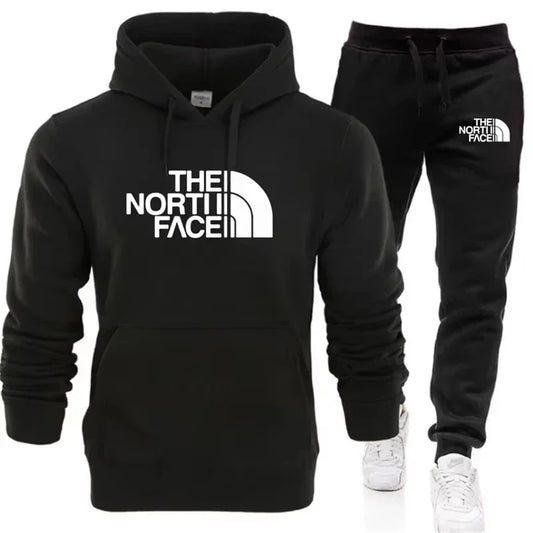 2025 Autumn/Winter Hoodie Set - Fashionable Trendy Print Style.