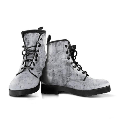 Sidewalker  Memory Foam Boots | All Season Lace Up Boots | Vegan Leather Combat Boot