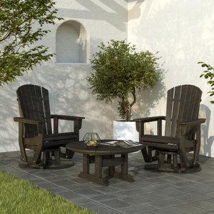 SoPoly St Simons Swivel Glider Chair