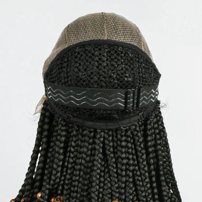 14" Short Braided Bob Wig | Lace Front | Heat Resistant | Black Women