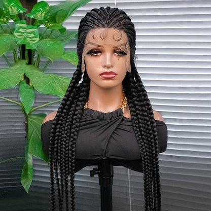 KIMA Cornrow Box Braids Wig with Baby Hair | Full Lace & Lace Front Options