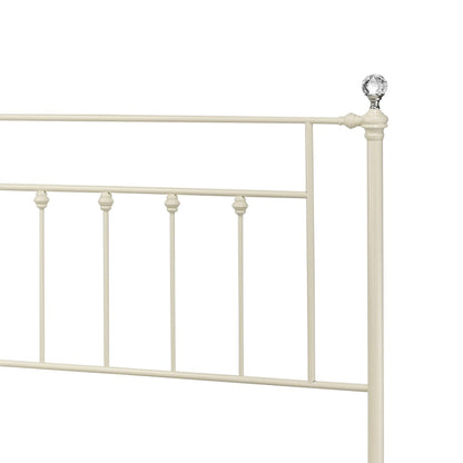 Comet White Finish Full Bed