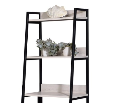 Wendral Natural & Black Finish 24"W Bookshelf