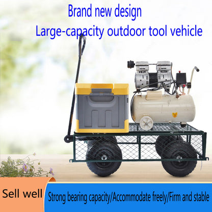 Wagon Cart Garden Cart Trucks in Green