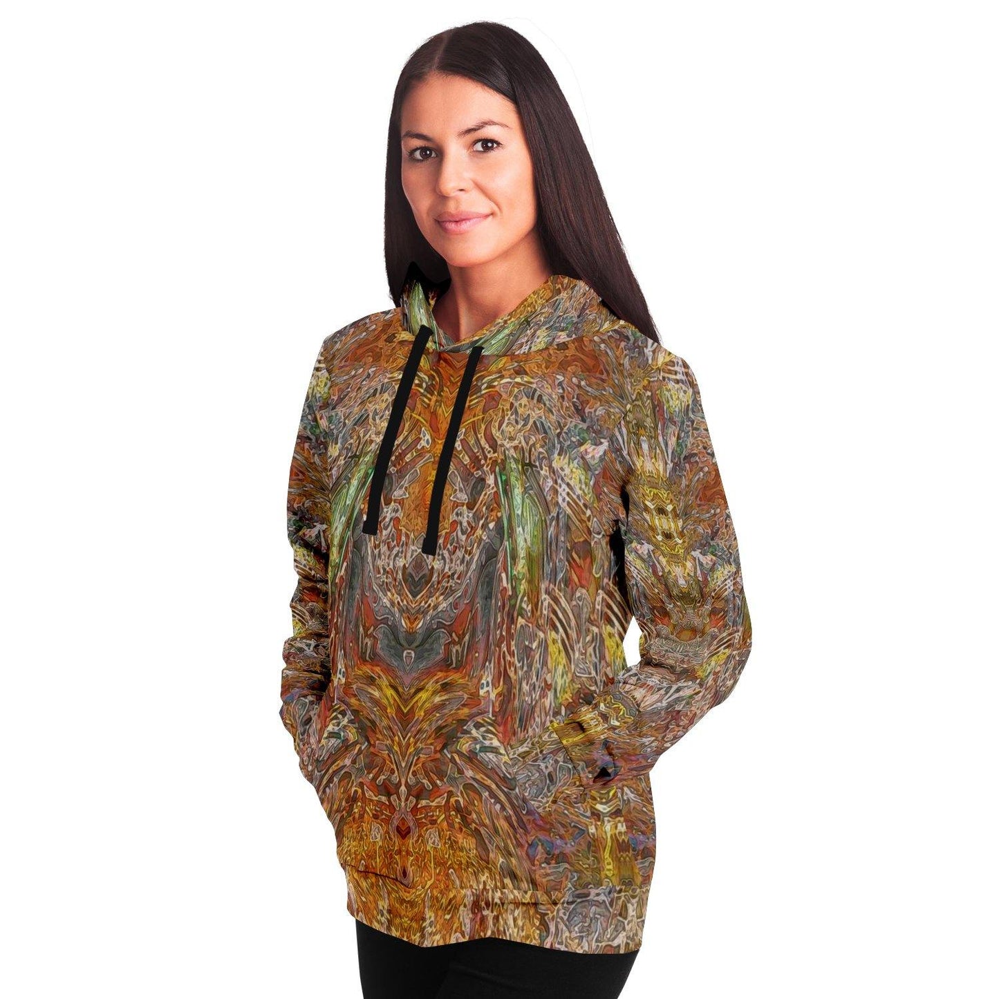 Golden Amber PREMIUM PULLOVER HOODIE