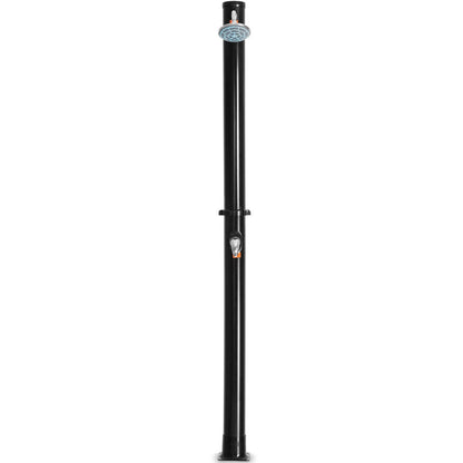 7.2 FT Solar Heated Hot/Cold Shower Spa w/ Base-5.5 Gallon