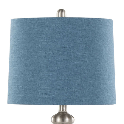 Ashland 27" Contemporary Metal Table Lamp Set of 2