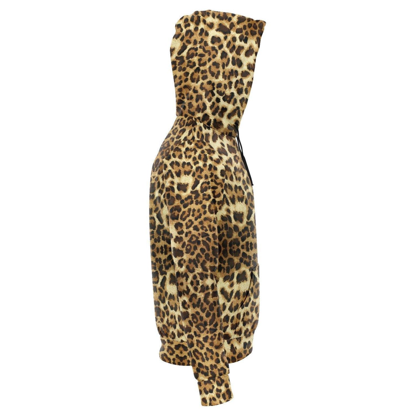 Leopard Print Pullover Hoodie