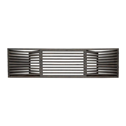 Gloaming Outdoor Bench With Slat Design And Triangular Base