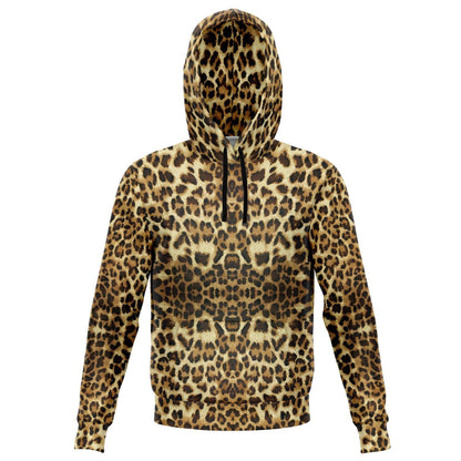 Leopard Print Pullover Hoodie