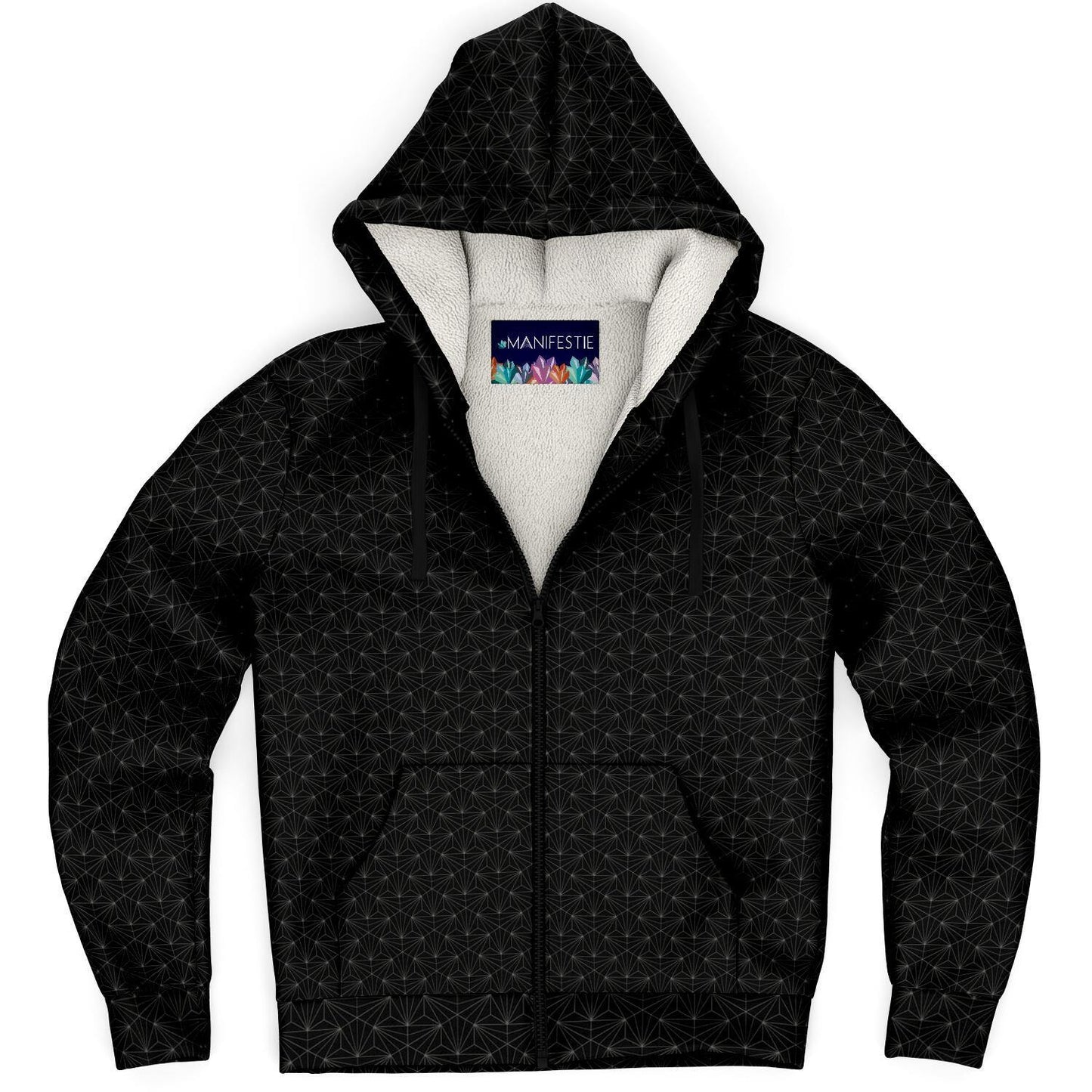 Onyx Sacred Connections Premium Sherpa Lined Zip Hoodie