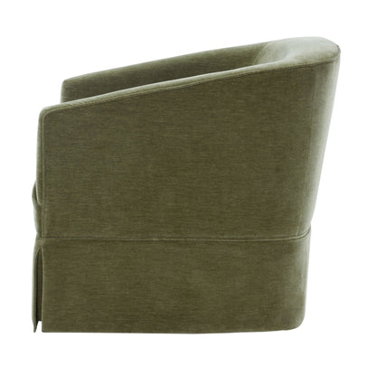 Elm Skirted Swivel Chair