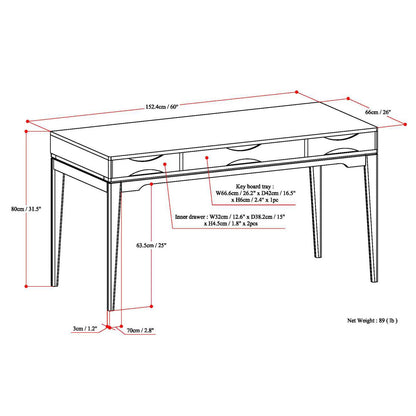 Harper Desk - Black