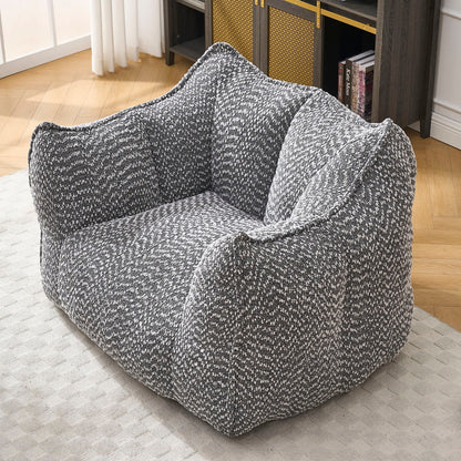 Comfortable Chenille Sofa Chairs With Highly Resilient Foam